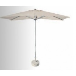 Parasol poliéster con chimenea y SIN faldón ( 2 x 3 mts)