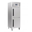 Armario frigorífico Polar GN una puerta doble 600L 2010x680x800 mm