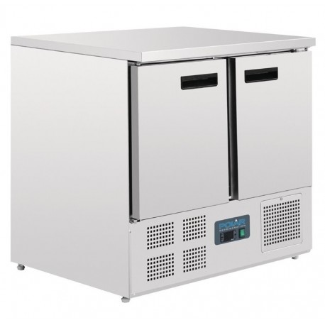 Refrigerador mostrador compacto 2 puertas Polar 240L