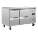 Mostrador frigorífico Polar GN 4 cajones 1360x700x860 mm
