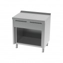 Mueble neutro con estante sin cajón serie 600 800x600x865 mm HR