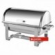 Chafing dish con tapa tipo roll top 65x38 cm