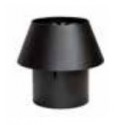 Sombrero negro 235 mm para Horno Pira 70 LUX