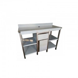 Muebles cafeteros FCT-150-O (1500x600x1000)