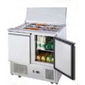 Mesas refrigeradas para preparacion de ensaladas, ingredientes, pizzas MEF-100 (900x700x850 mm)