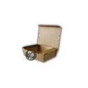 Caja cartón para llevar comida grande (7x22x16,5 cm) Caja de 4 paquetes de 50 unidades