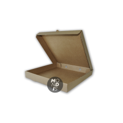 caja cartón kraft para pizza (30x30 cm) Paquete de 100 unidades