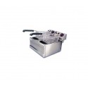 Freidora eléctrica de sobremesa por decantación monofásica FB 4+4 LT (380x440x270 mm)