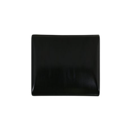 PLATO PAN NEGRO 16x16x2 cm MING II (24 UDS)