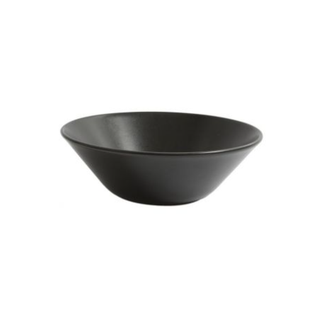 BOWL NEGRO STONEWARE THE RESERVE 18x6 (24 UDS)