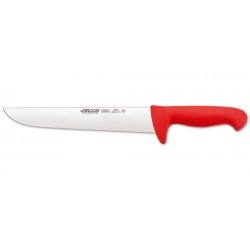 Cuchillo Carnicero  de 250 mm, Mango Rojo