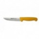 Cuchillo Carnicero  de 130 mm, Mango Amarillo
