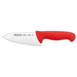 Cuchillo Cocinero de 150 mm, Mango Rojo