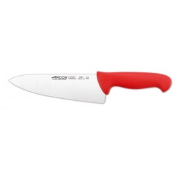 Cuchillo Cocinero de 200 mm, Mango Rojo