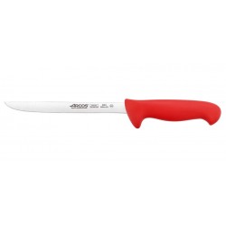 Cuchillo Fileteador Semiflexible de 200 mm, Mango Rojo