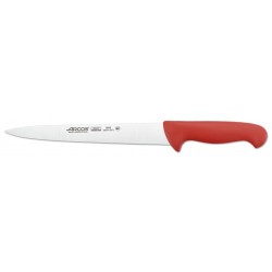 Cuchillo Fileteador Semiflexible de 250 mm, Mango Rojo