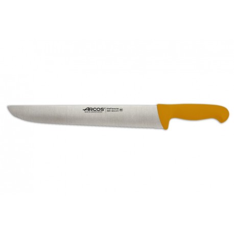 Cuchillo Pescadero de 350 mm, Mango Amarillo