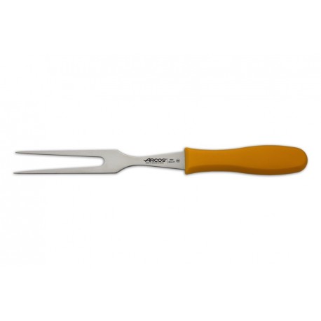 Tenedor Trinchante de 180 mm, Mango Amarillo