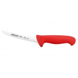 Cuchillo Deshuesador Hoja de Sierra de 140 mm, Mango Rojo