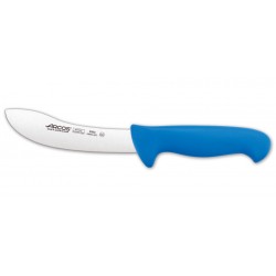 Cuchillo Despellejador de 160 mm, Mango Azul