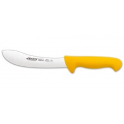 Cuchillo Despellejador de 190 mm, Mango Amarillo