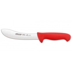 Cuchillo Despellejador de 190 mm, Mango Rojo