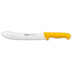 Cuchillo Carnicero de 250 mm, Mango Amarillo