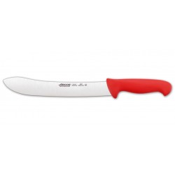 Cuchillo Carnicero de 250 mm, Mango Rojo