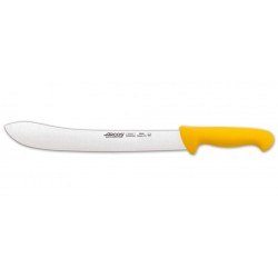 Cuchillo Carnicero de 300 mm, Mango Amarillo