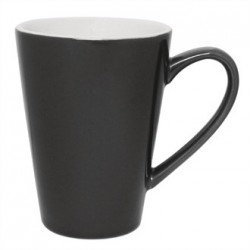 Taza para latte 341 ml Color Carbón