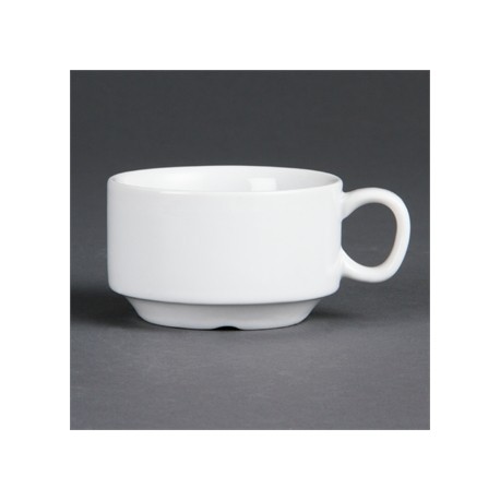 Taza para café solo apilable Color Blanco 85ml