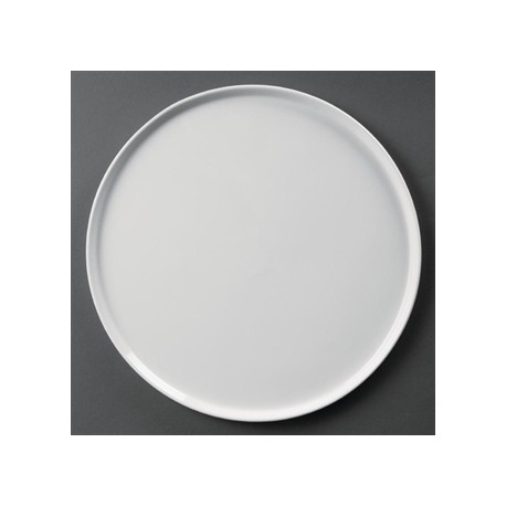Plato para pizza 330 mm Color  Blanco